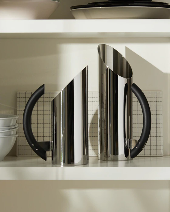 Karaffe Alessi Tua-MB03 Edelstahl 18/10 edles Design