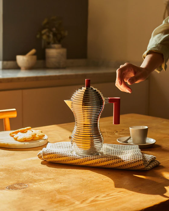 Espressokocher Alessi Pulcina-MDL02/1 – Aroma-Optimierung