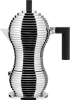 Espressokocher Alessi Pulcina MDL02/6 B 6 Tassen Aluminium