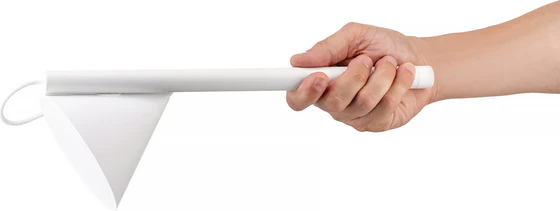 Tragbare LED-Tischleuchte Alessi Tsumiki-ME01 – Touch-Dimmer, IP54