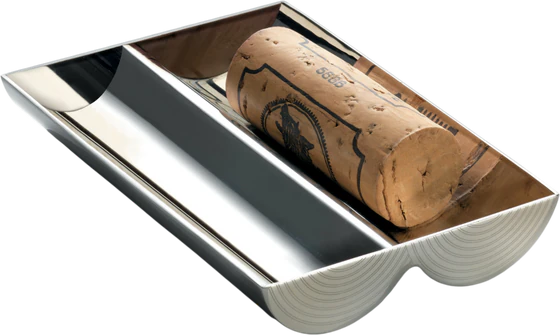 Korkenhalter Edelstahl Alessi Cork presenter MGL01 – Stilvolles Designobjekt