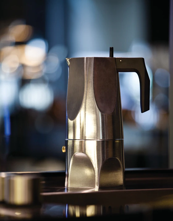 Espressokocher Alessi Ossidiana MT18 – 3 oder 6 Tassen Design-Highlight