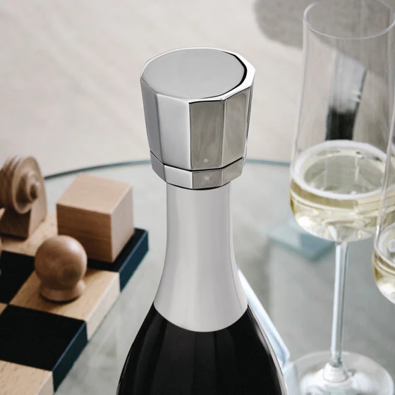 Champagnerflaschenverschluss Alessi Eugenia-NF11 Edelstahl 18/10