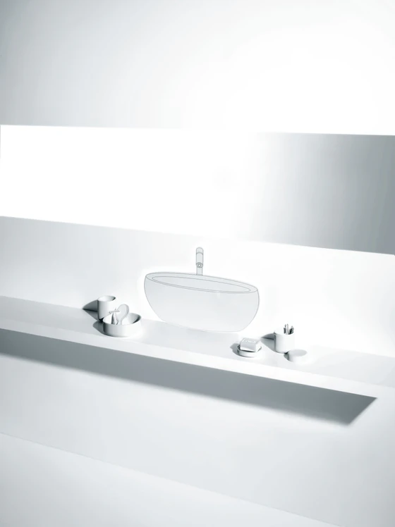Seifenschale Alessi Birillo PL04 W Weiß – Modernes Acrylglas Design