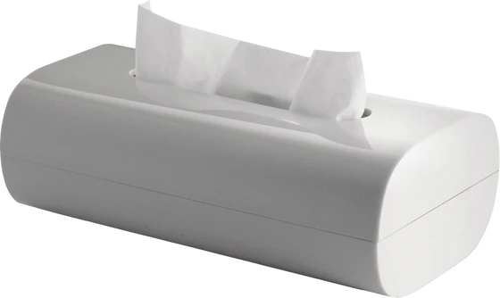 Papiertaschentuchbox Alessi Birillo PL07 Weiß – Minimalistisches Design