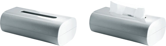 Papiertaschentuchbox Alessi Birillo PL07 Weiß – Minimalistisches Design