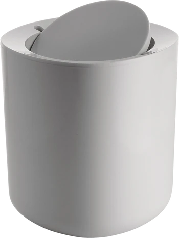Abfalleimer Badezimmer Alessi Birillo PL10 Weiß – Modernes Design