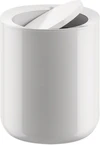 Abfalleimer Badezimmer Alessi Birillo PL10 Weiß – Modernes Design