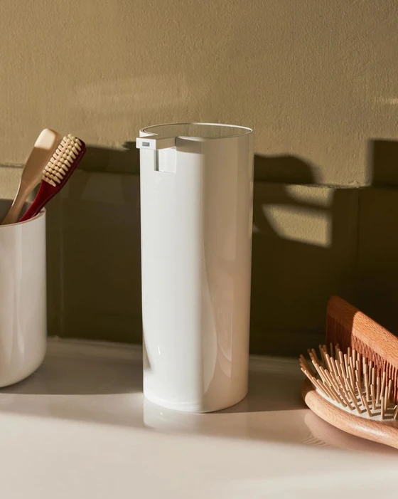 Seifenspender Alessi Birillo-PL14 Weiß – Minimalistisches Design