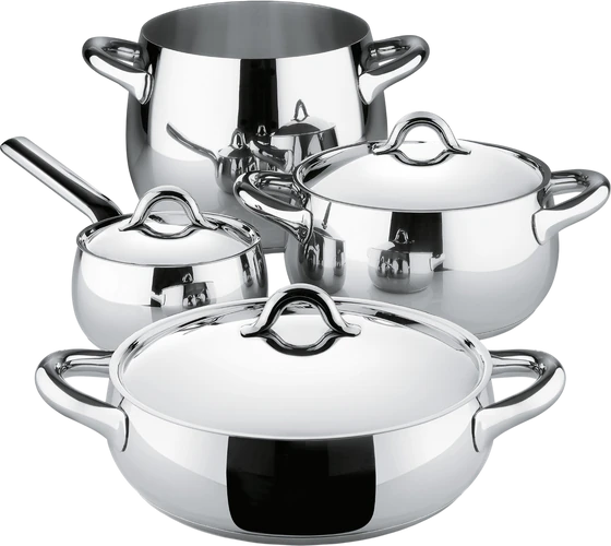 Kochtopf Alessi Mami-SG100 Edelstahl 24 cm Induktion