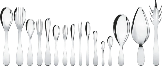 Alessi eat.it Besteckserie – Edelstahl 18/10 Design von Wiel Arets