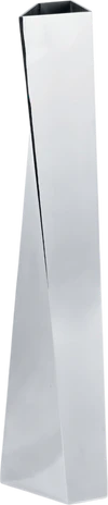Alessi Crevasse ZH01 Vase – Edelstahl 18/10 Designvase