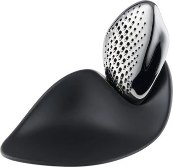 Alessi Forma ZH03 Reibe – Edelstahl 18/10 mit Melaminauflage