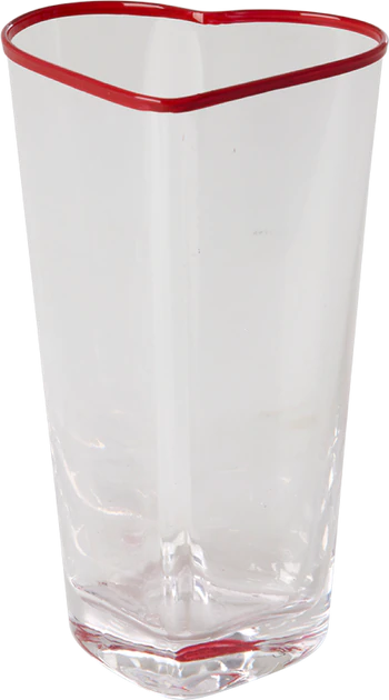 Trinkglas Herzform 250ml Rice by Rice – Dekorativ & Langlebig
