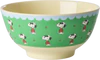 Melamin-Schale Rice by Rice 700ml Grün Snoopy bruchfest