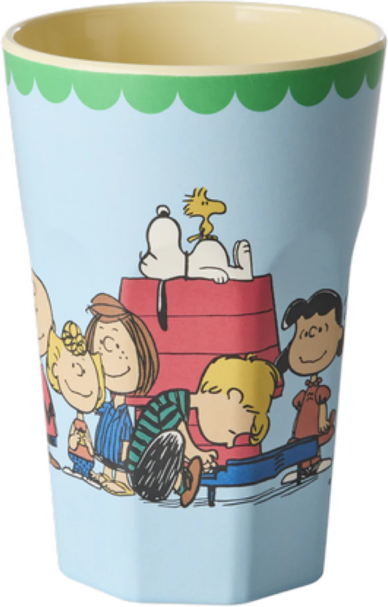 Becher aus Melamin Rice by Rice Snoopy 400ml bruchfest