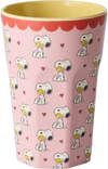 Melaminbecher Rice by Rice Snoopy Pink 400 ml bruchfest