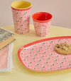 Melaminbecher Rice by Rice Snoopy Pink 400 ml bruchfest