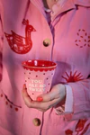 Melaminbecher Rice by Rice Snoopy Pink 250ml bruchfest