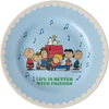 Melamin-Teller Snoopy Hellblau Rice by Rice – Bruchsicher 20 cm
