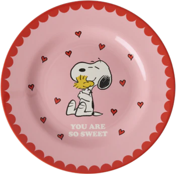 Melamin-Teller Rice by Rice Snoopy Pink – Bruchfest & BPA-frei