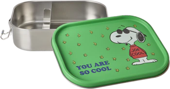 Brotdose Edelstahl Rice by Rice 1400 ml Snoopy Design