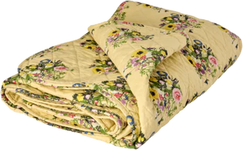 Steppdecke Rice by Rice Retro Bouquet Print 180x130 Baumwolle