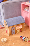 Spielzeugkorb-Set Raffia Paris-Motiv Rice by Rice – Handgefertigt, Unikat