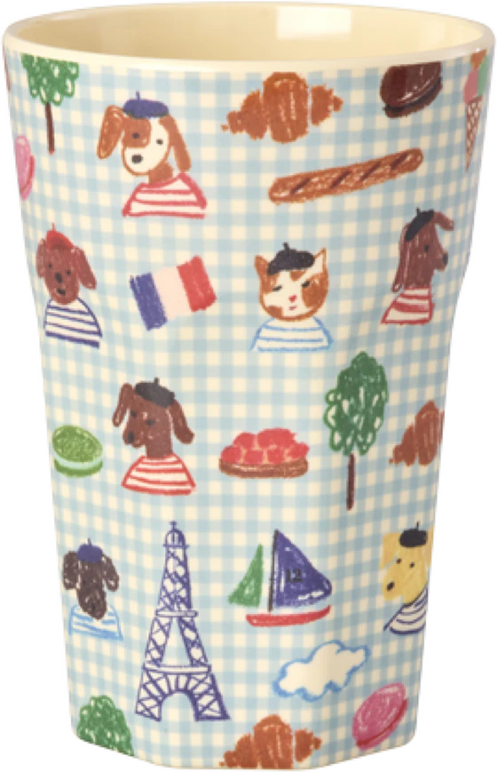 Melaminbecher 400ml Rice by Rice – Bruchfest & BPA-frei