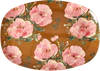 Rechteckiger Servierteller Melamin Rice by Rice Floral Rose