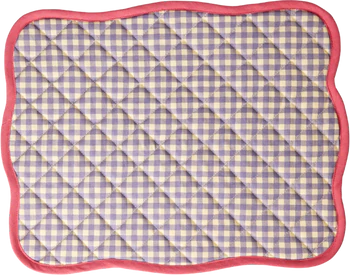 Platzset gesteppt Rice by Rice 45x35 Soft Raspberry