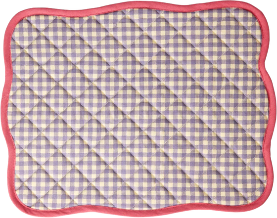 Platzset gesteppt Rice by Rice 45x35 Soft Raspberry