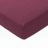 Joop! Uni Spannbetttuch 40000 – Perfekte Passform und Brillante Farbgebung - 16 burgund