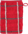 Cawö Frottiertücher Noblesse Square 1079-27 Rot – Hochwertige Handtücher aus 100 % Baumwolle