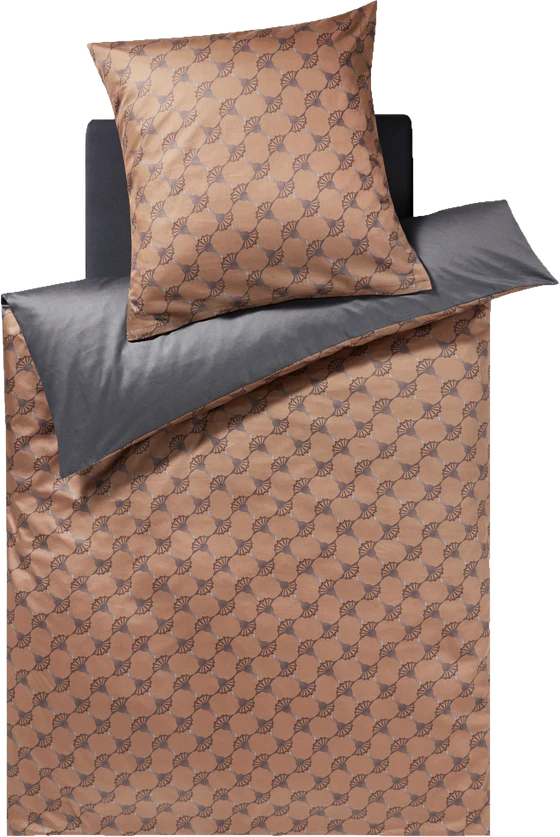 JOOP! Bettwäsche Cornflower Double Festive Copper – Luxuriöser Comfort-Satin in elegantem Design