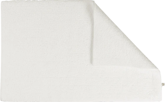 Rhomtuft Badteppich Pur – Wendemodell aus 100 % Baumwolle, 22 mm Florhöhe