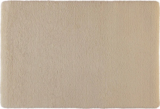 Rhomtuft Badteppich Square – Rutschfester Velours-Badteppich mit eckigen Kanten