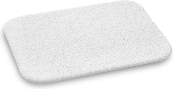 Rhomtuft Badteppich Aspect – ovaler, rutschfester Velours-Teppich aus Polyamid