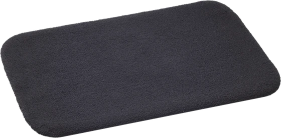 Rhomtuft Badteppich Aspect – ovaler, rutschfester Velours-Teppich aus Polyamid